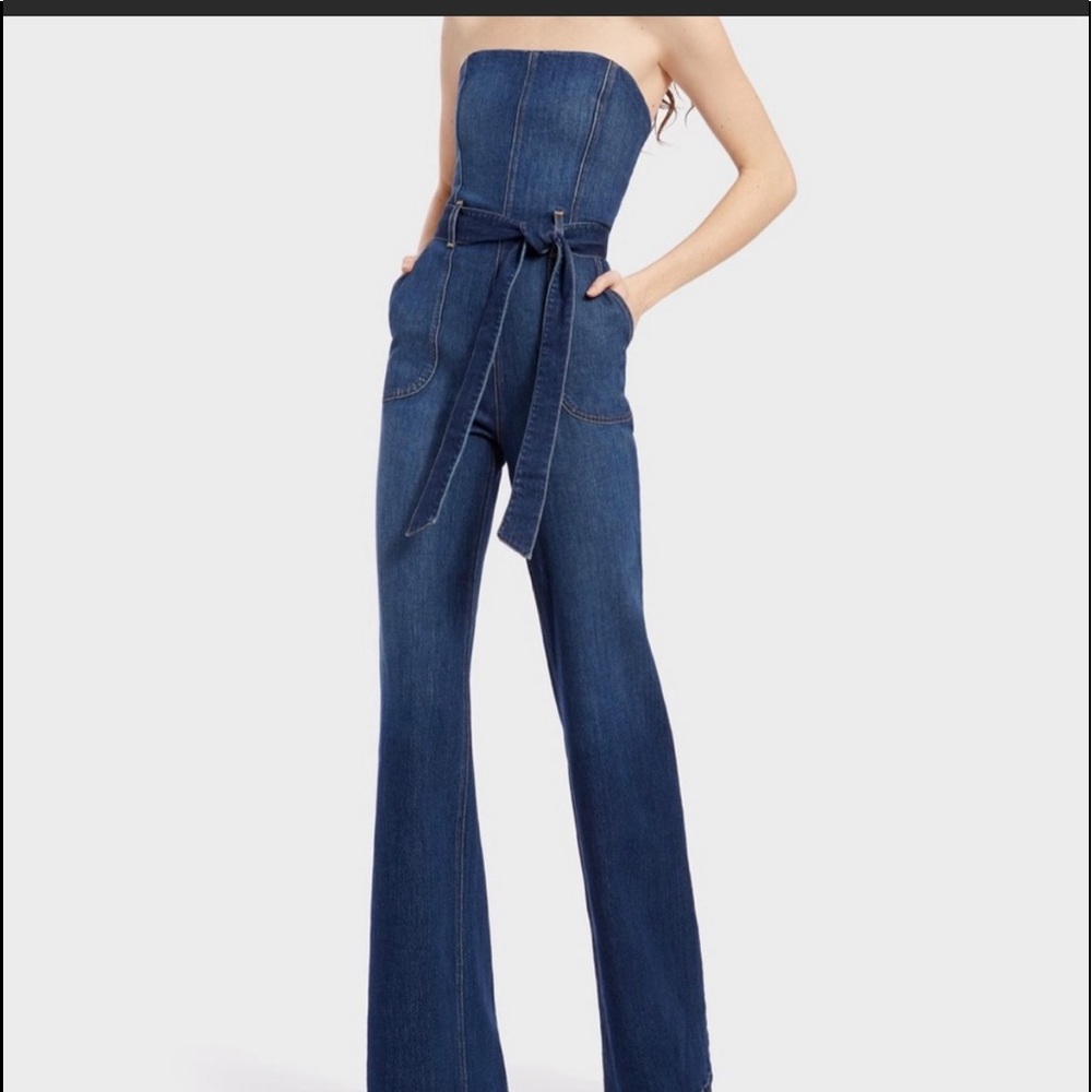 Alice & Olivia Denim jumpsuit